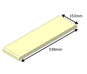 ECIR04DD051 Parkray Base Brick  |  Aspect 4 DSDD